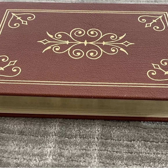 Easton Press “THE LIFE AND TIMES OF WILLIAM H TAFT” LEATHER BOOK 22ktGOLD INLAID - Picture 4 of 11